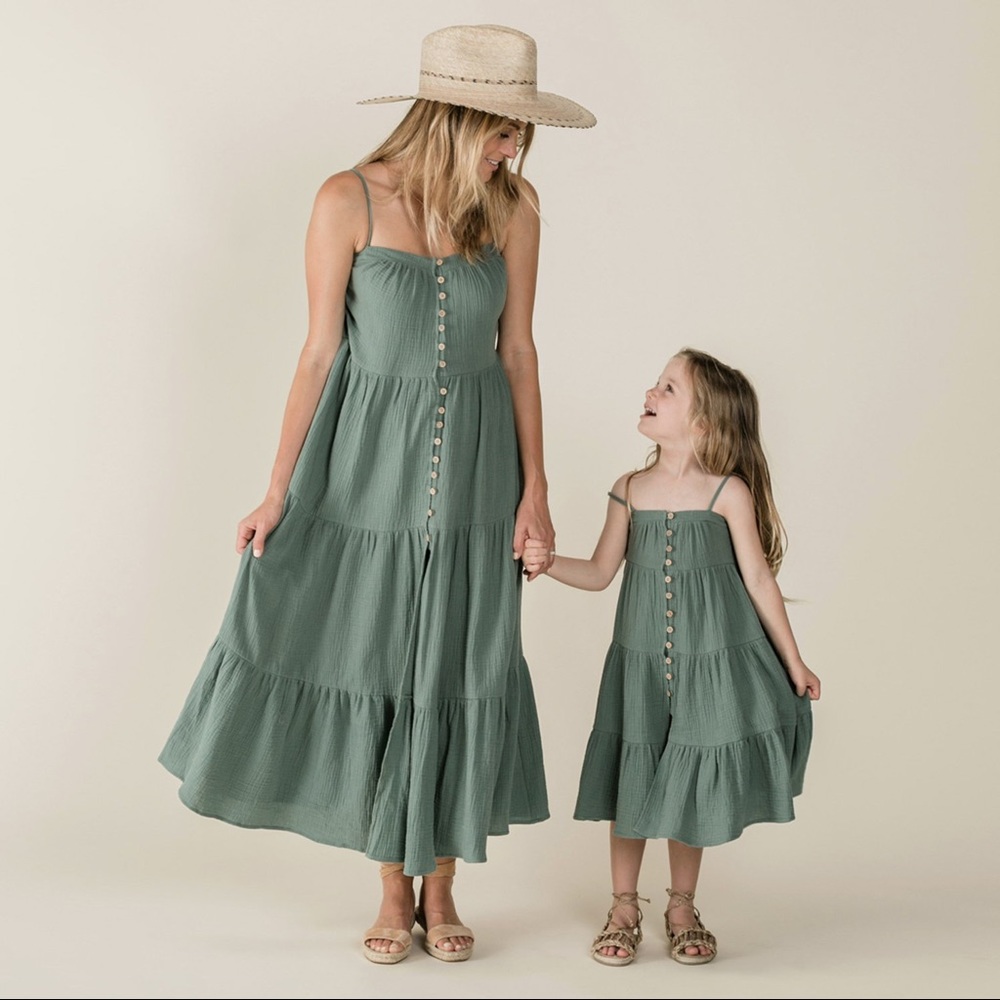Rylee +Cru rainforest tired maxi